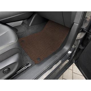 Rubber Floor Mats Carsuit (Brown) photo 2