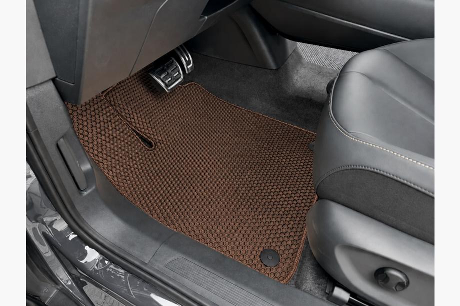 Volkswagen ID. UNYX 2024- Rubber Floor Mats Carsuit (Brown) Image