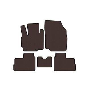 Rubber floor mats Carsuit (for Space Star, 2012-2016, HB, brown) photo 1