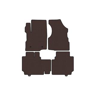 Rubber floor mats Carsuit (2015-2017, brown) Chevrolet Equinox 2009-2016 photo 1