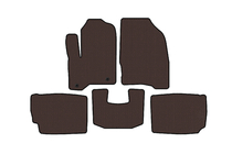 Ford Taurus 2010-2019 Rubber floor mats Carsuit (2010-2012, brown) photo 1