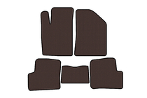 Geely FC 2006-2011 Rubber Floor Mats Carsuit (Brown) photo 1