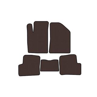 Rubber Floor Mats Carsuit (Brown) photo 1