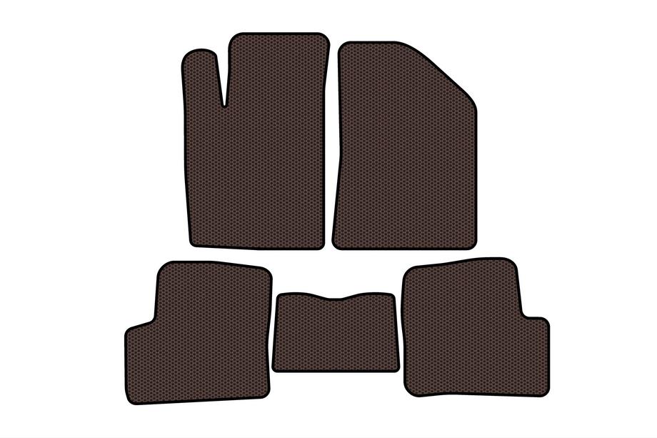 Geely FC 2006-2011 Rubber Floor Mats Carsuit (Brown) Image