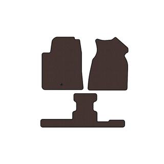Rubber floor mats Carsuit (1+3 row, 2013-2017, brown) photo 1