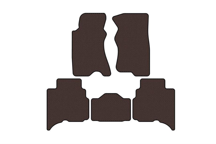 GreatWall Haval/Hover H3 2005-2013 Rubber Floor Mats Carsuit (Brown) Image