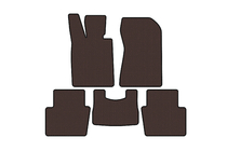 Honda Legend 2004-2012 Rubber Floor Mats Carsuit (Brown) photo 1