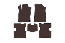 Honda Insight III 2018-2022 Rubber Floor Mats Carsuit (Brown) photo 1