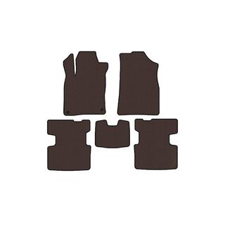 Rubber Floor Mats Carsuit (Brown) photo 1