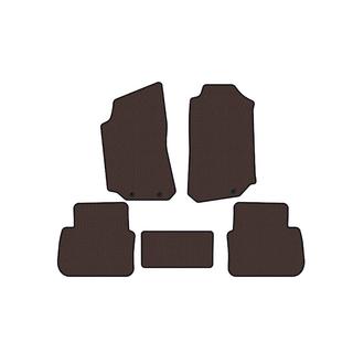 Rubber Floor Mats Carsuit (Brown) Saab 9-5 1997-2010 photo 1