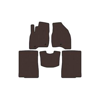 Rubber floor mats Carsuit (2015-2017, 2 rows, 7-seater, brown) photo 1