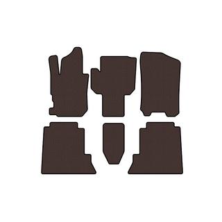 Rubber Floor Mats Carsuit (Brown) photo 1