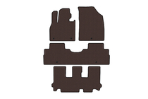 Hyundai Palisade 2018-2025 Rubber floor mats Carsuit (3 rows, 8-seater, brown) photo 1
