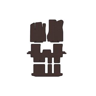 Rubber floor mats Carsuit (3 rows, brown) Infiniti QX60 2016-2021 photo 1