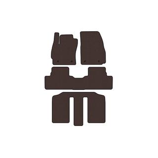 Rubber floor mats Carsuit (3 rows, brown) photo 1