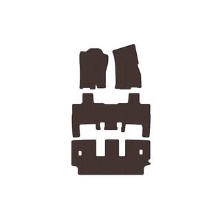 Rubber floor mats Carsuit (2007-2014, brown) photo 1