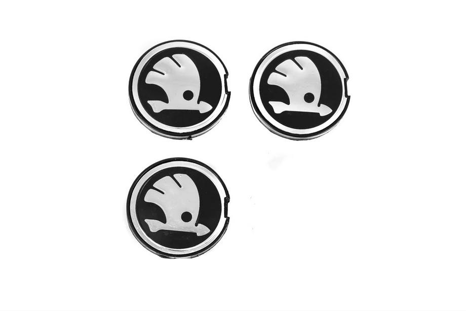 Skoda Wheel center caps 56/52mm sk5652 (3 pcs) Image