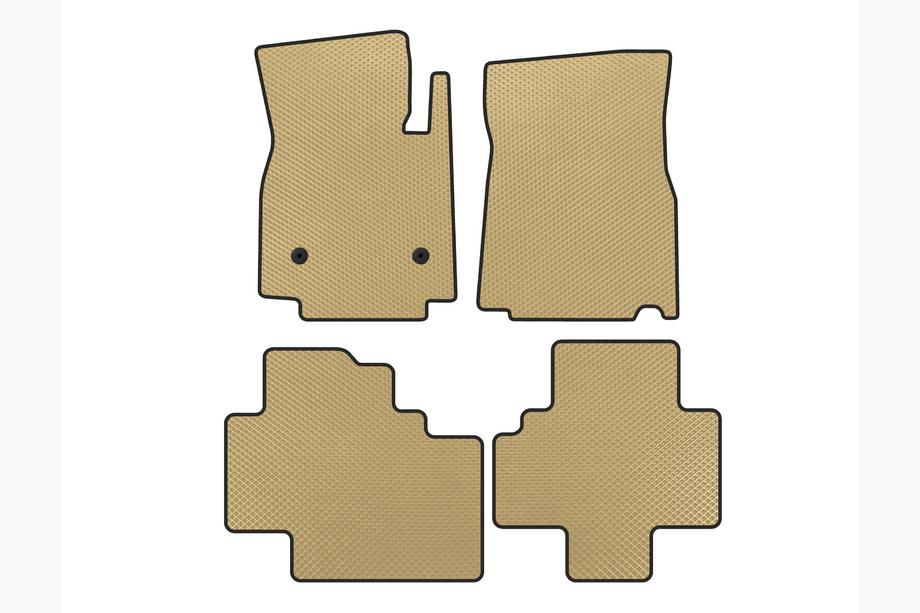 BYD Tang 2018- EVA Floor Mats (EV, 2018-, Beige) Image