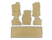 Cadillac Escalade 2014-2020 EVA Car Mats (3 Rows, Beige) photo 1