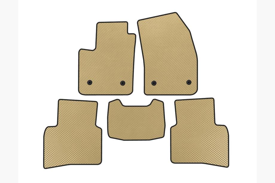 Cadillac XT4 2018- EVA Floor Mats (Beige) Image