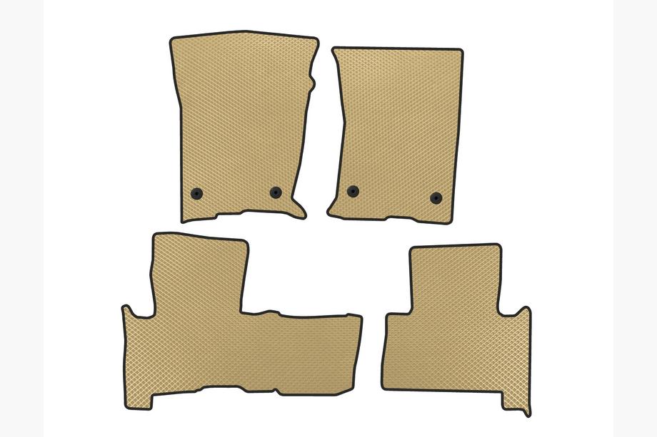 Great Wall Haval H9 2017- EVA Floor Mats (Beige) Image