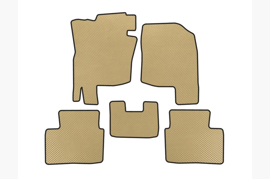 Hyundai Lafesta 2018- EVA Floor Mats (Beige) Image