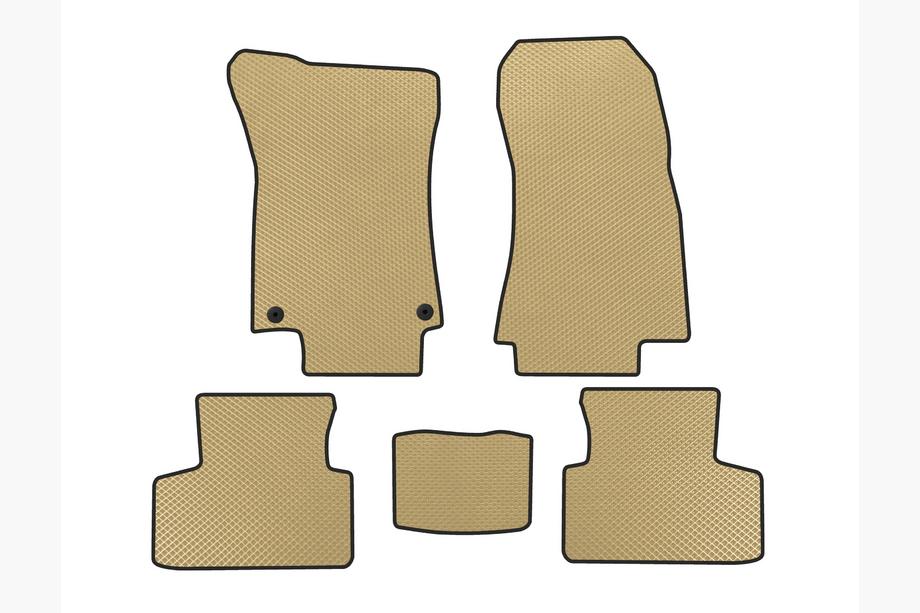 Mercedes GLB X247 2019- EVA Floor Mats (Beige) Image