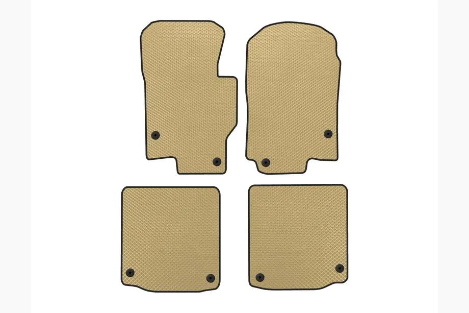 Mercedes GLS X167 2019- EVA Floor Mats (For GLS600 Maybach, Beige) Image