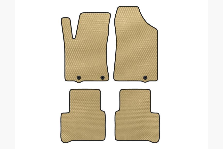 Nissan Teana 2014- EVA Car Mats (SD, Beige) Image