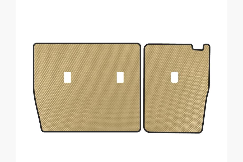 BYD Tang 2018–2025 EVA 2nd Row Seat Back Mats (EV, Beige) Photo 1
