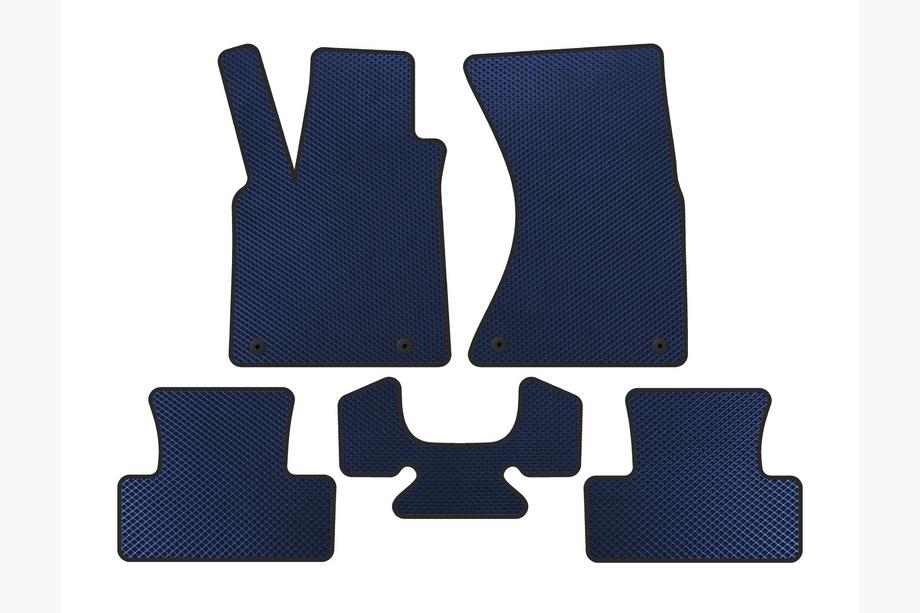 Audi Q5 2008-2017 EVA Floor Mats (2008-2012, Blue) Image