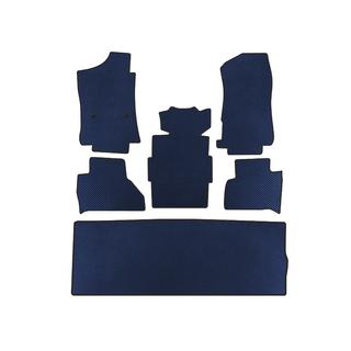 EVA Car Mats (3 Rows, Blue) Cadillac Escalade 2014-2020