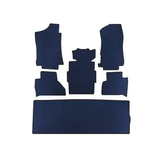 EVA Car Mats (3 Rows, Blue)