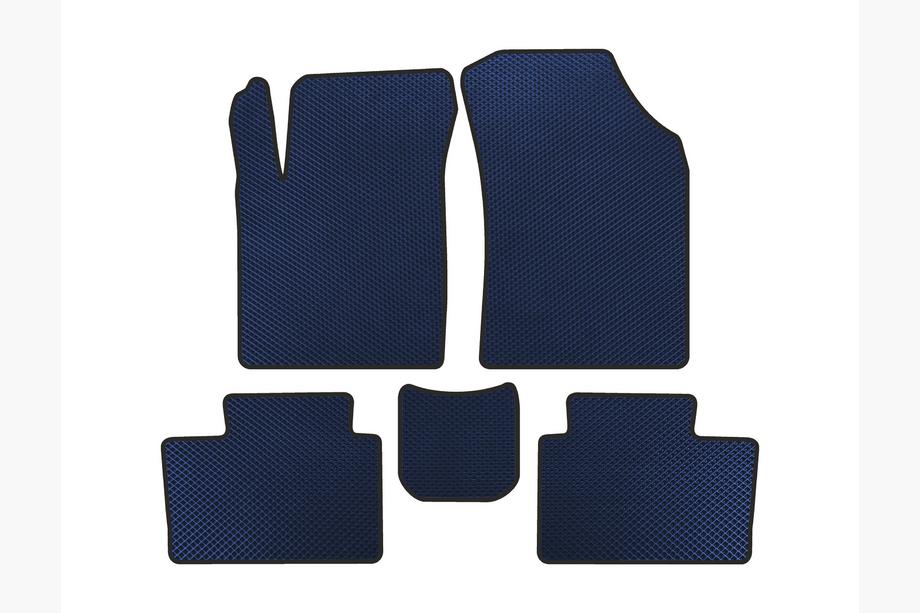 JAC iEV7S 2017-2023 EVA Floor Mats (Blue) Image