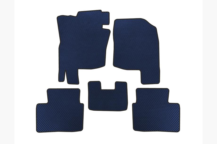 Hyundai Lafesta 2018- EVA Floor Mats (Blue) Image