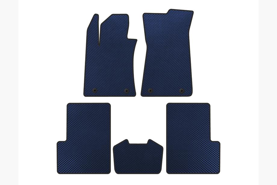 MG ZS 2017-2024 EVA Car Mats (2020-, Blue) Image
