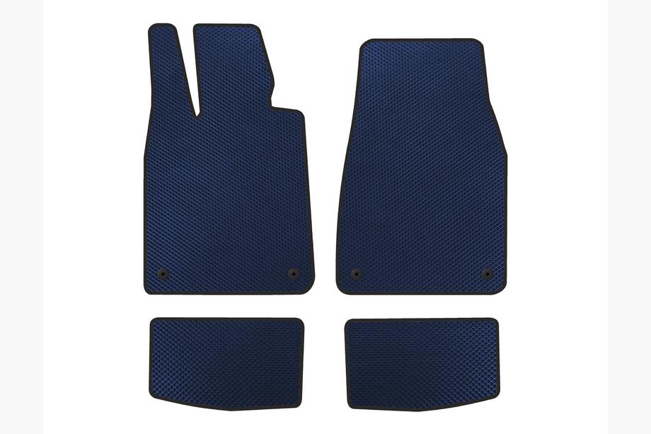 Porsche Taycan 2019- EVA Car Mats (2021-, Blue) Image