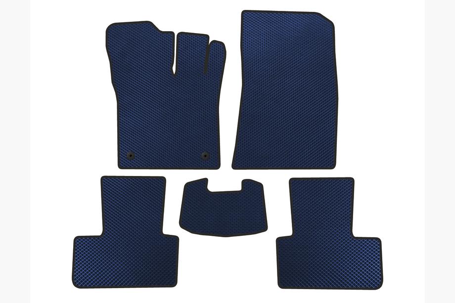 Renault Captur 2019- EVA Floor Mats (Blue) Image