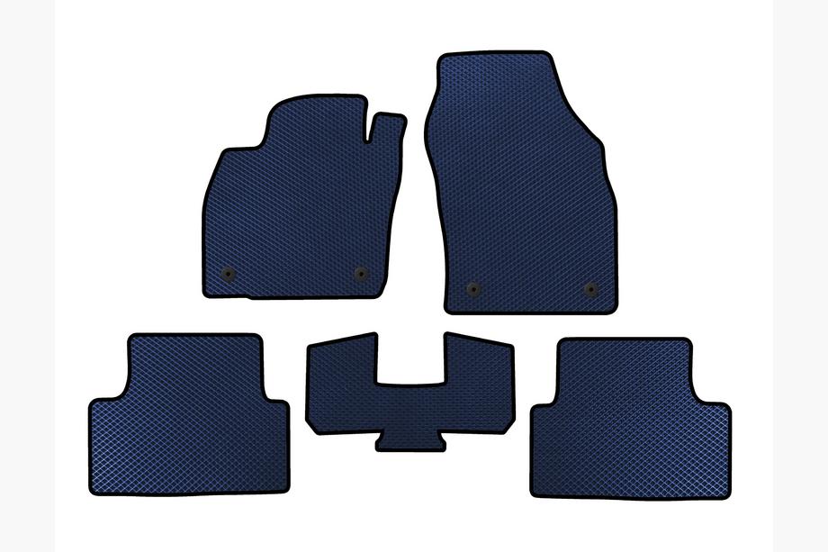 Volkswagen T-Cross 2019- EVA Floor Mats (Blue) Image