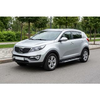 Side Steps Sunrise (2 pcs, Aluminum) Kia Sportage 2010-2015 photo 1