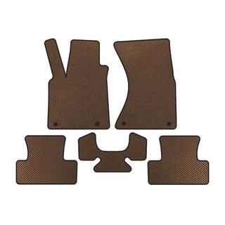 EVA Floor Mats (2008-2012, Brown) Audi Q5 2008-2017