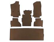 Cadillac Escalade 2014-2020 EVA Floor Mats (3 Rows, Brown) photo 1