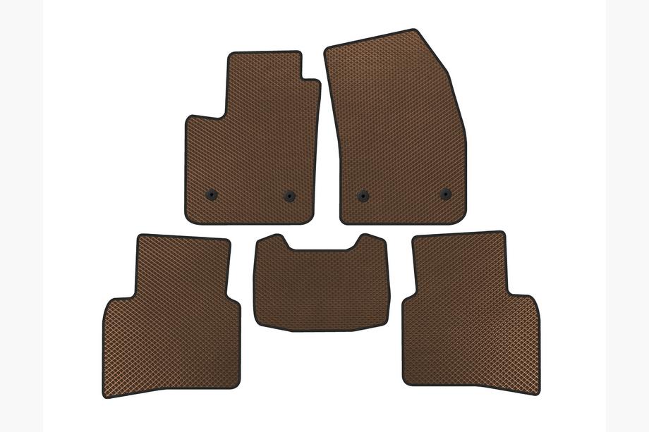 Cadillac XT4 2018- EVA Floor Mats (Brown) Image