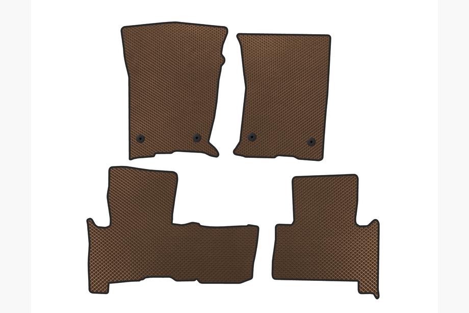 Great Wall Haval H9 2017- EVA Floor Mats (Brown) Image