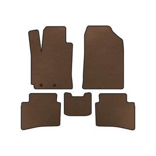EVA Car Mats (X-Line, Brown)