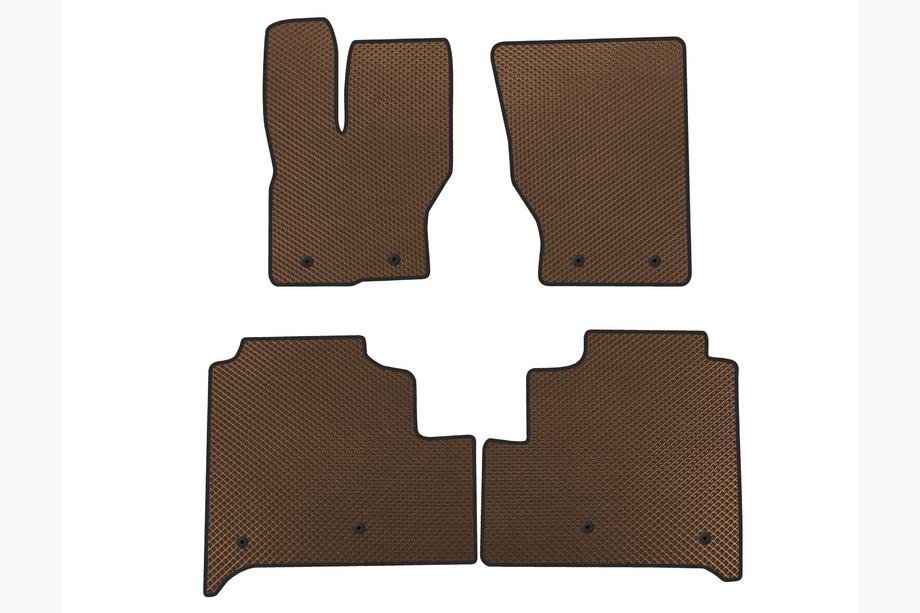 Range Rover IV L405 2013-2021 EVA Car Mats (Long, Brown) Image