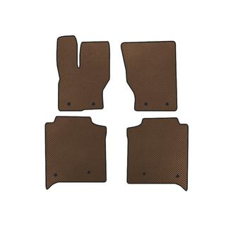 EVA Floor Mats (Long, Rear Row with Console, Brown) Range Rover IV L405 2013-2021