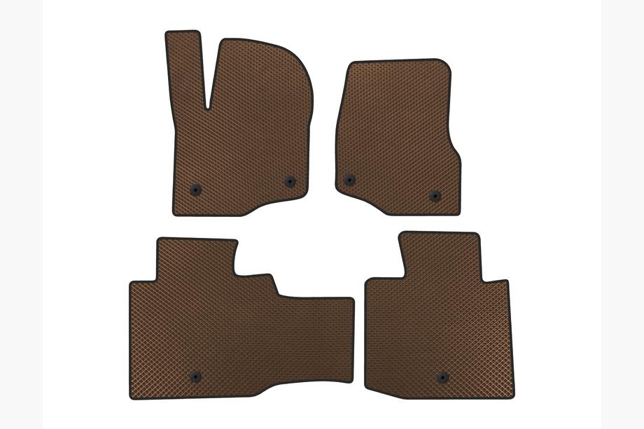 Lincoln Navigator 2018- EVA Floor Mats (Brown) Image