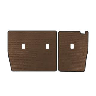 EVA seat back mats for 2nd row (EV, brown)