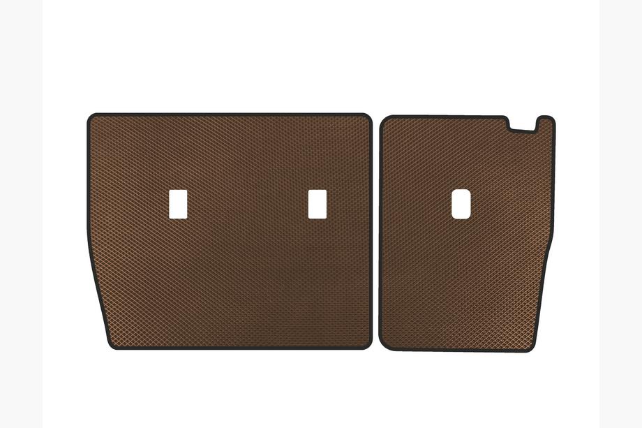 BYD Tang 2018–2025 EVA seat back mats for 2nd row (EV, brown) Photo 1